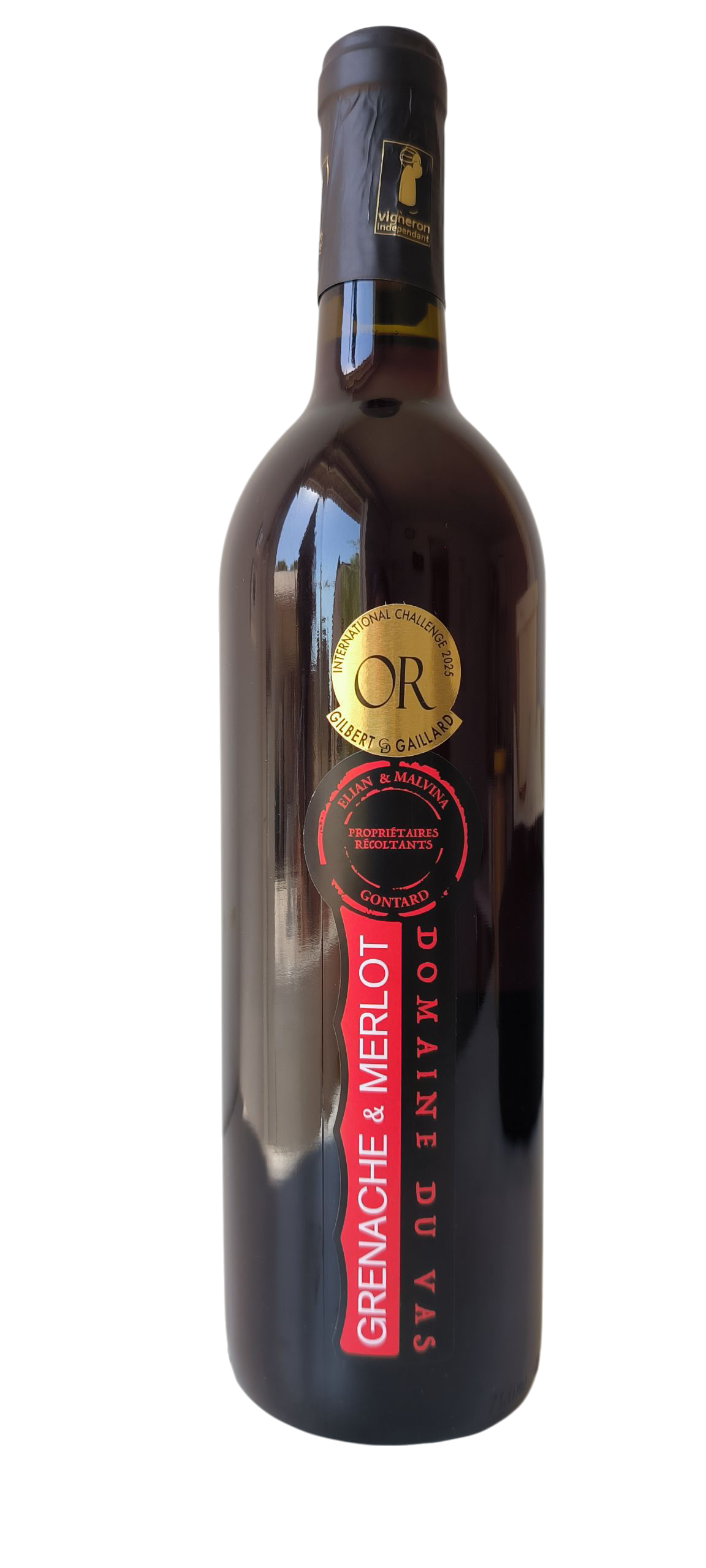Grenache & Merlot rouge 2024